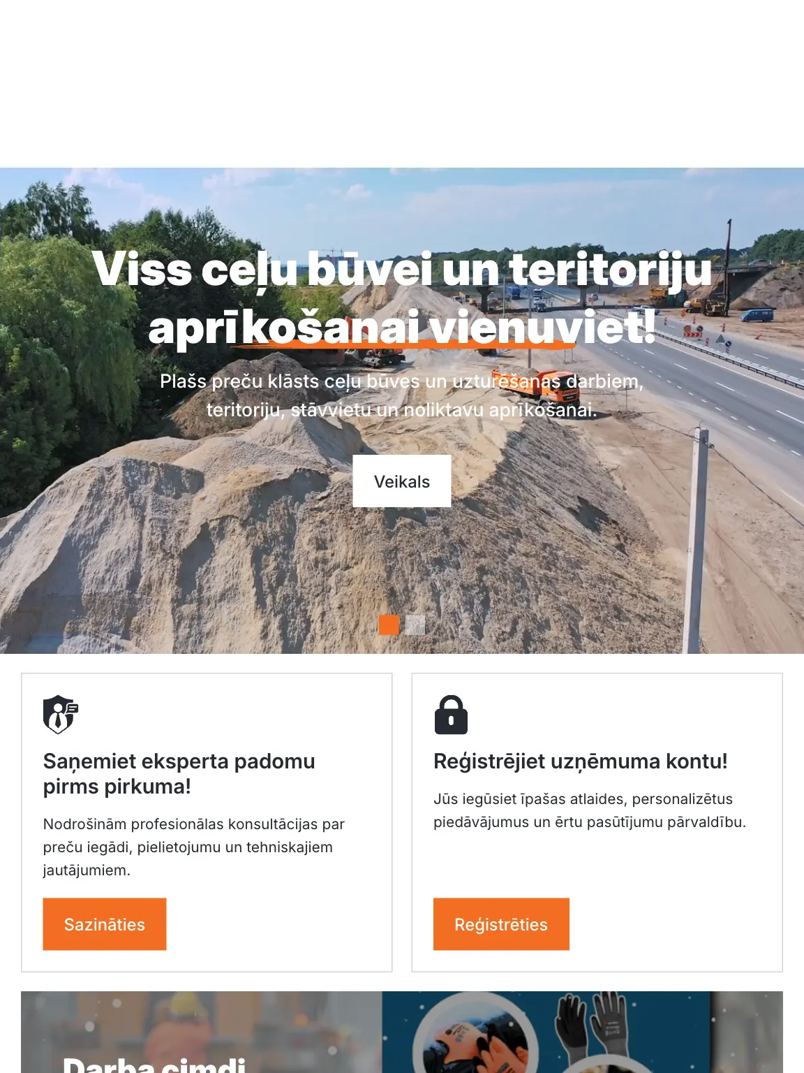 Celubuve24.lv sākumlapa planšetē