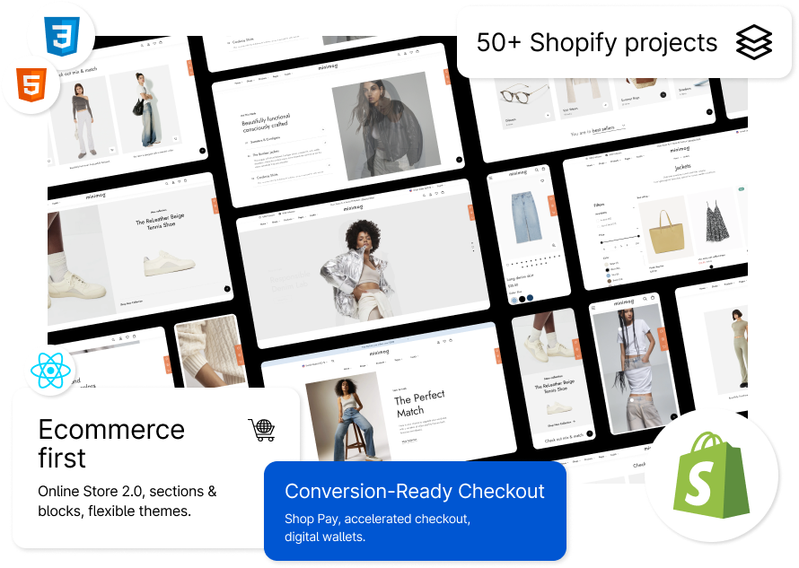Shopify interneta veikals