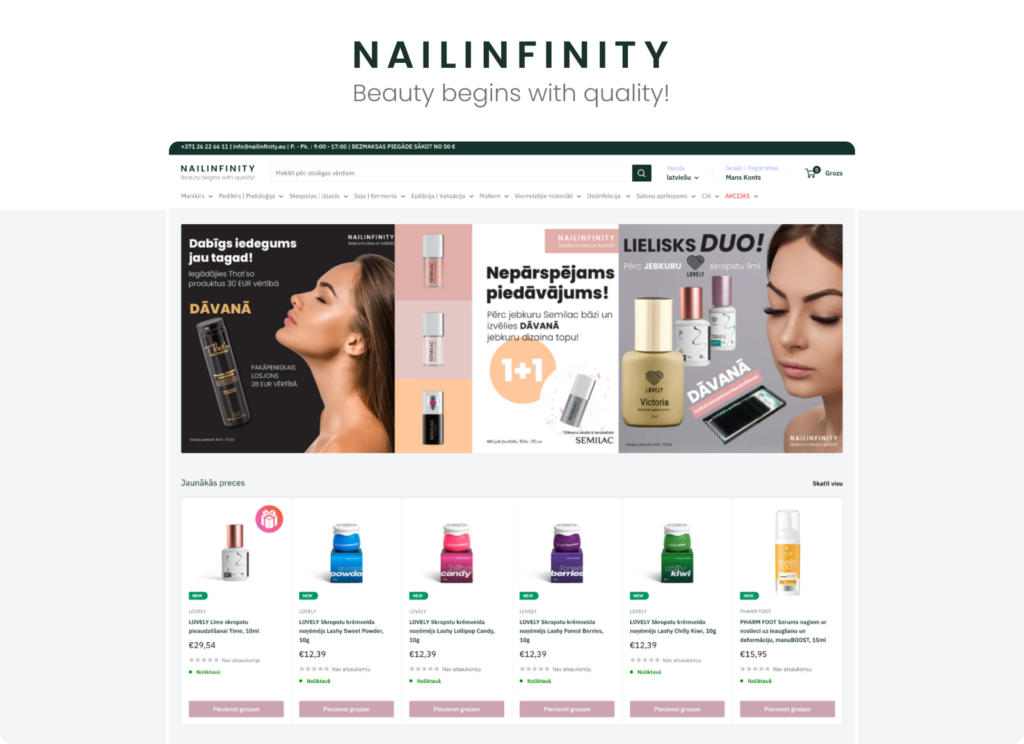 Nailinfinity — the synergy of beauty and performance