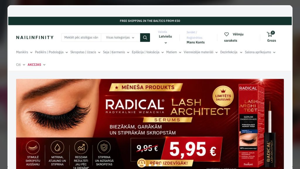 Nailinfinity — the synergy of beauty and performance